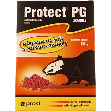 

PROTECT PG Rodenticid - granule krabička, 150 g