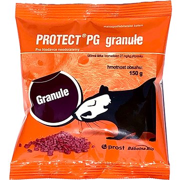 

PROTECT PG Rodenticid - granule sáček, 150 g
