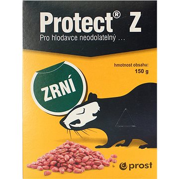 

PROTECT Z Rodenticid - zrní krabička, 150 g
