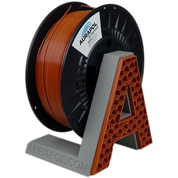 

AURAPOL PET-G Filament Měděná hnědá 1 kg 1,75 mm