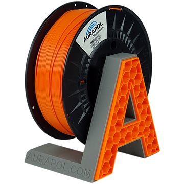 AURAPOL PET-G Filament Nuclear Oranžová 1 kg 1,75 mm