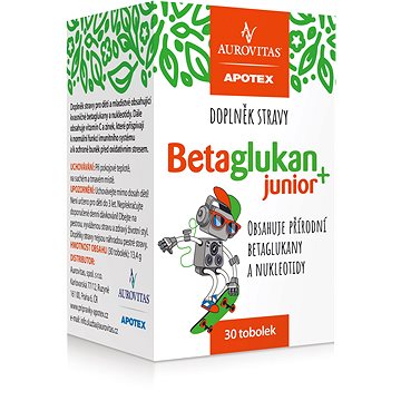 

Betaglukan Junior 100 mg 30 kapslí