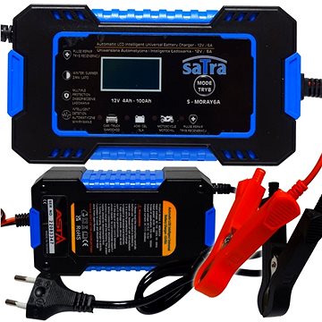 

SATRA Nabíječka autobaterií 12V/24V, 8A/4A 2-150 Ah S-MORAY8A