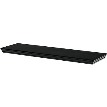 

Polička nástěnná 80 cm, MDF, barva černá