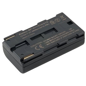 

AVACOM Canon BP - 911 / 914 / 915 Li-Ion 7.2 V, 2600 mAh, 18.7 Wh