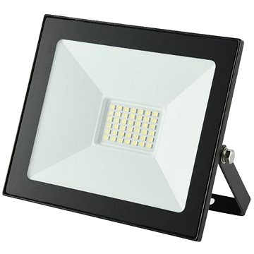 

AVIDE Ultratenký LED reflektor černý 30 W 2400 lm, studená