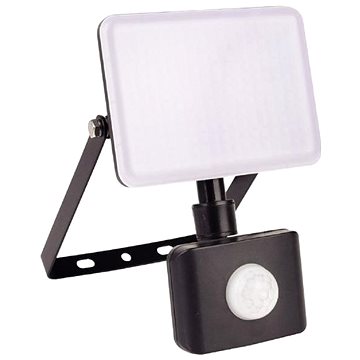 

AVIDE Bezrámový LED reflektor s čidlem pohybu černý, 10 W 900 lm, denní