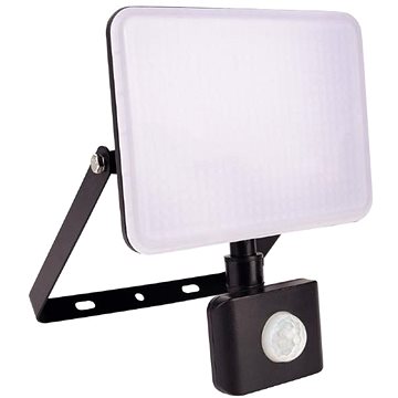 

AVIDE Bezrámový LED reflektor s čidlem pohybu černý, 30 W 2760 lm, denní