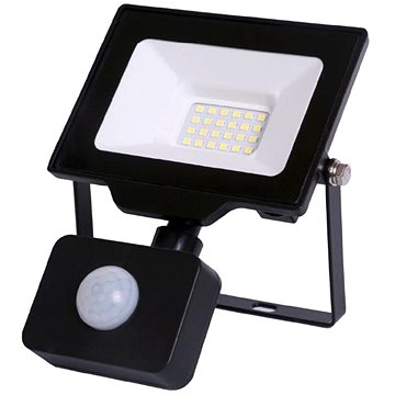 

AVIDE Ultratenký LED reflektor s čidlem pohybu černý 20 W