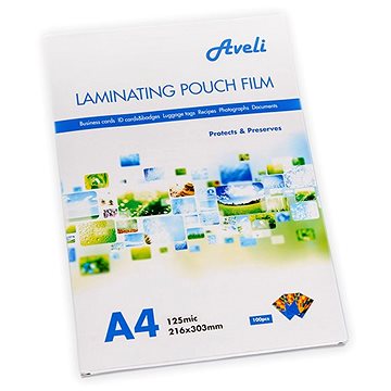 

AVELI A4/250 lesklé - balení 100 ks