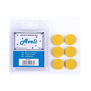 

AVELI 24 mm, žlutý - balení 6 ks