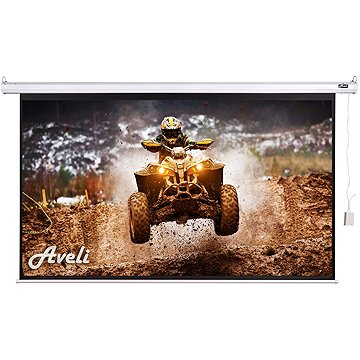 AVELI, roleta s elektrickým motorem, 300", (16:9)