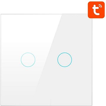 

AVATTO ZTS02-EU Zigbee switch, bílý (2-gang)