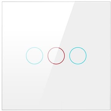 

AVATTO LZTS02-EU-220V Zigbee switch, bílý (3-gang, No Neutral)