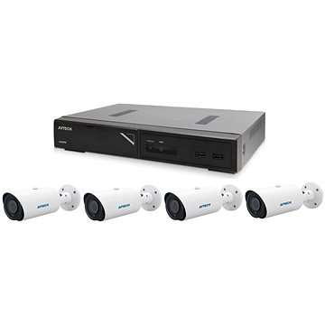 

AVTECH NVR AVH1109 + 4x 5MPX IP Motorzoom Bullet kamera AVTECH DGM5546SVAT