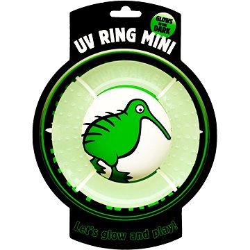 

Kiwi Walker Svítící létající a plovací kruh mini z gumy