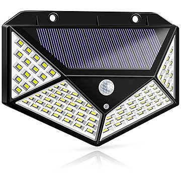 

X-SITE LED venkovní solární světlo BD002 s detektorem pohybu, 100 LED, 270 °
