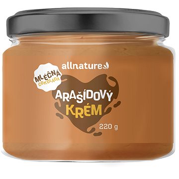 

Allnature Arašídový s mléčnou čokoládou 220 g
