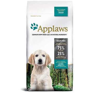 

Applaws granule Puppy Small & Medium Breed Kuře 2 kg