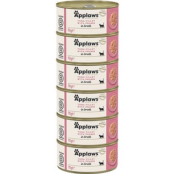 

Applaws konzerva Tuňák a krevety 6 × 70 g