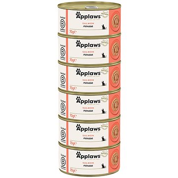 

Applaws konzerva Mousse Losos 6 × 70 g
