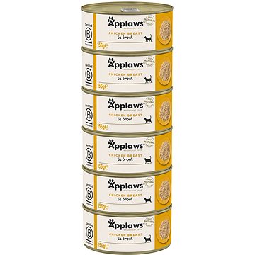 

Applaws konzerva Kuřecí prsa 6 × 156 g