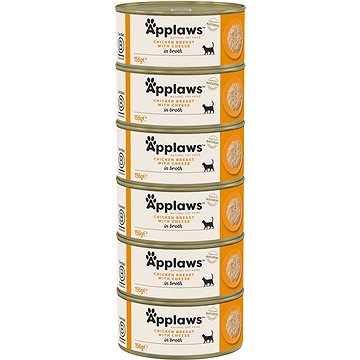 

Applaws konzerva Kuřecí prsa a sýr 6 × 156 g