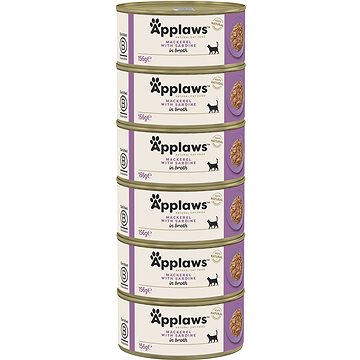 

Applaws Konzerva Makrela a sardinky 6 × 156 g