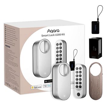 

AQARA Smart Lock U200 Kit (EL-D02DS), stříbrný