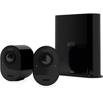 Arlo Ultra 2 Outdoor Security Camera - 2 ks, Černá