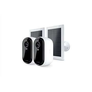 Arlo Essential Gen.2 Bundle 2K Outdoor Security Camera, 2 + 2, bílá