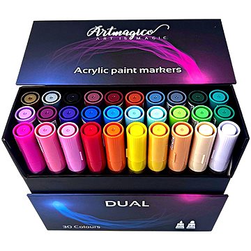 

Artmagico Akrylový fix Dual se dvěma hroty