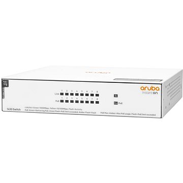 

HPE Aruba Instant On 1430 8G Class4 PoE 64W Switch