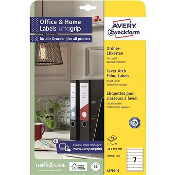 

Avery Zweckform L4760-10 Samolepící etikety na pořadače