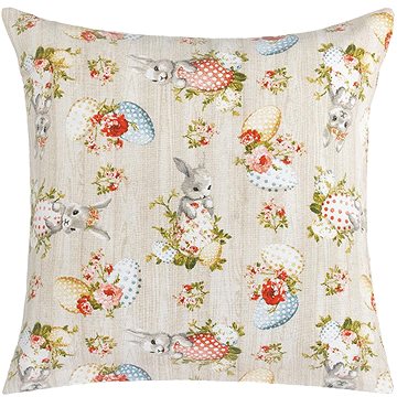 

BELLATEX povláček Ema 45 × 45 cm, 55/551 velikonoční vajíčka se zajíčkem