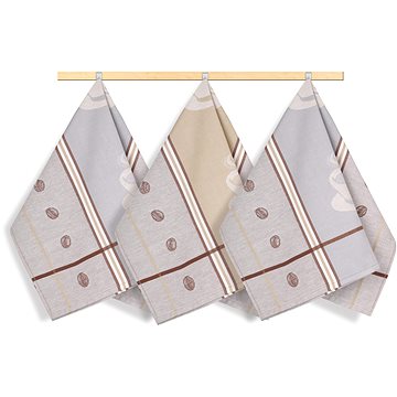 

BELLATEX utěrka, sada 3 ks, 50 × 70, 159 espresso