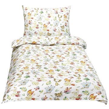 

Bellatex Junior 90/007 lesní zvířátka 140×200+70×90