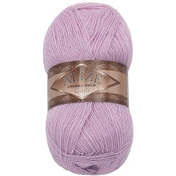 

Bellatex Angora Gold Simli 100g, 27 sv.fialová