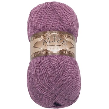 

Bellatex Angora Gold Simli 100g, 28 fialová