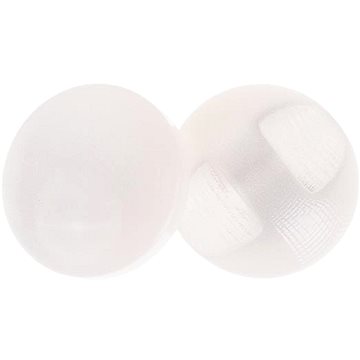 

Knoflíky Žirovnice Knoflík 1 cm pecka bílá lesklá 400666, sada 6 ks