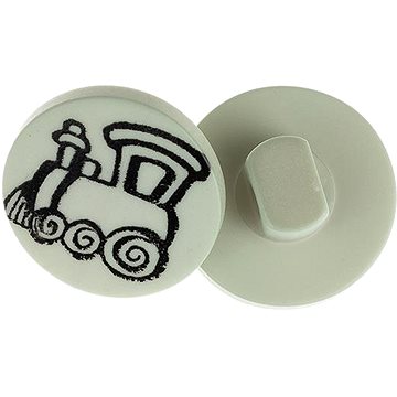 

Knoflíky Žirovnice Knoflík 1,3 cm vláček 366286D, sada 6 ks