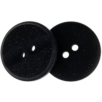 

Knoflíky Žirovnice Knoflík 2,3 cm černý s vroubky, 349894G, sada 3 ks
