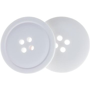 

Knoflíky Žirovnice Knoflík 3 cm bílý, 349889B, sada 3 ks