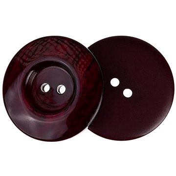 

Knoflíky Žirovnice Knoflík 3 cm bordo, 348551B, sada 3ks