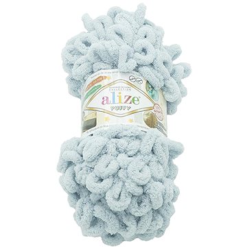 

Vlnika Puffy 100 g, 416 světle šedá