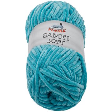 

Vlnika Samet Soft 100 g, 253 tyrkysová