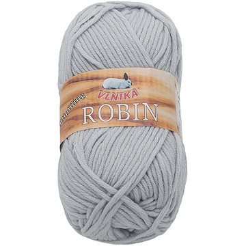 

VLNIKA Robin 100 g, 37 sv.šedá