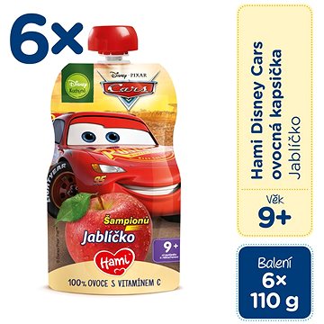 

Hami Disney Cars Jablíčko 6× 110 g