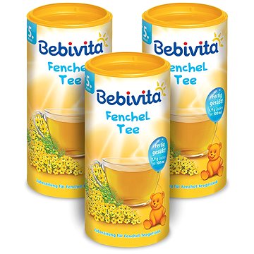 

BEBIVITA Fenyklový čaj 3× 200 g