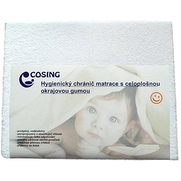 

COSING Hygienický chránič s membránou 120 × 60 cm - bílá